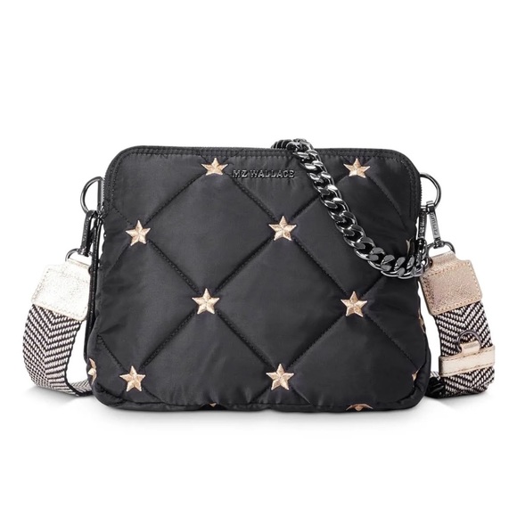 Mz Wallace Bowery crossbody in star print - Picture 2 of 16
